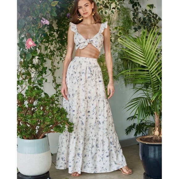 Cami NYC Dresses & Skirts - Cami NYC floral maxi skirt and top set